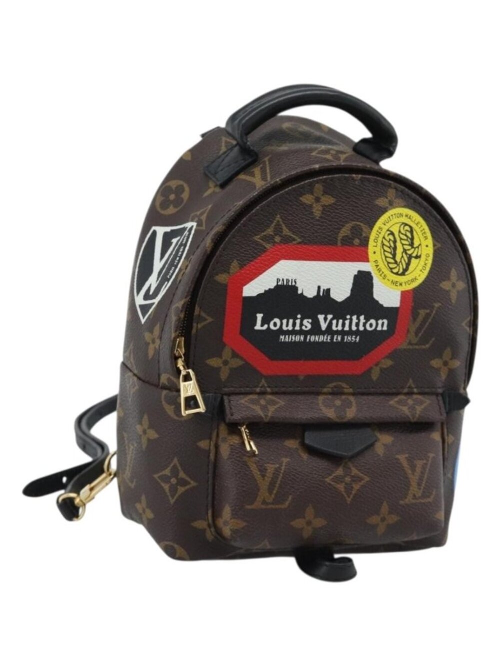 LOUIS VUITTON Monogram World Tour Palm Springs MINI Backpack M42971